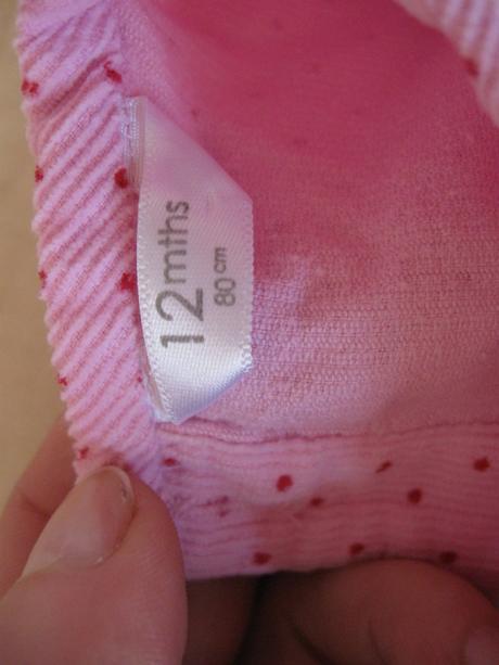 Dievčenské jemnomenšestrové bodkované tričko, 80