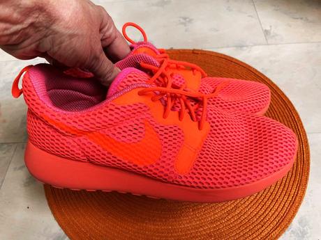 Neónkové pestré tenisky, nike,38