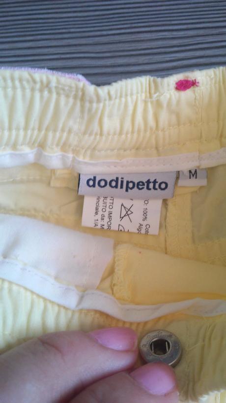 Krásne žlté kraťasky, dodipetto,98