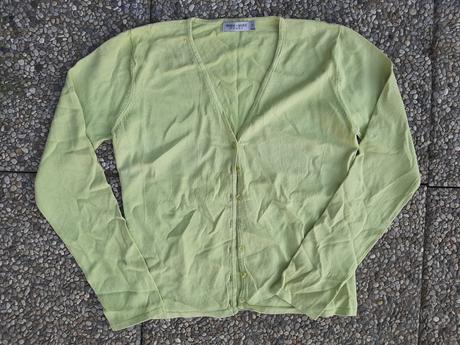 More&more zelenkavý svetrík velk. s., s