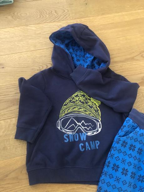 Mikina a tepláky, súprava, lupilu,98