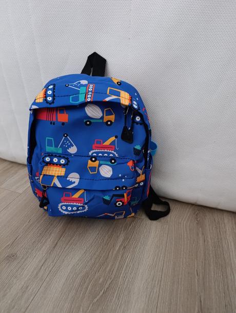 Ruksak batoh nový detský motív traktor bager,