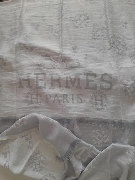 Pashmínový šál - hermes, xl