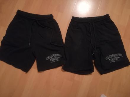 2x čierne kraťasy, xs, terranova, terranova,xs