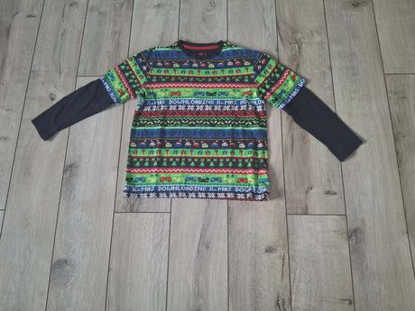 Vianočné tričko f&f velkost 134, f&f,134