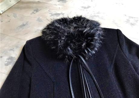 Luxusný kašmírový 3/4 kabát, m