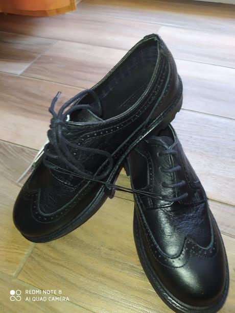 Kožené topánky, zara,33