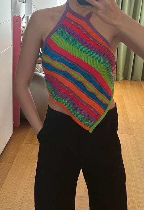 Nenosený top asos, xs