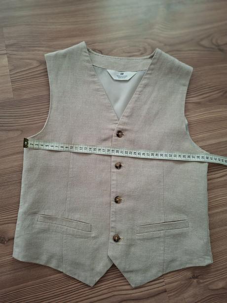 Set nohavice vesta kosela viazanka, h&m,152