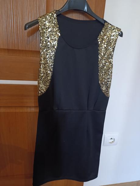 Šaty xs, s čierne, letné aj slávnostné, xs