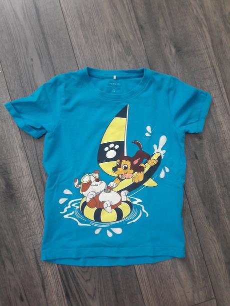Chlapčenské tričko paw patrol v.110, name it,110