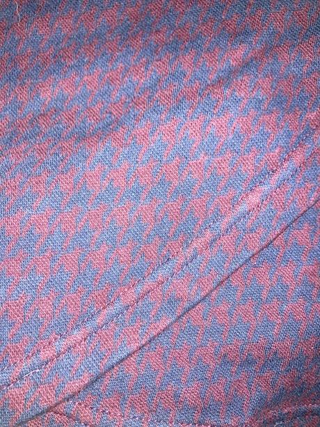 Minisukňa kohútí vzor fialová, only,m