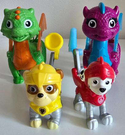 Paw patrol a draci,