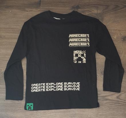Tričko minecraft, zara,152