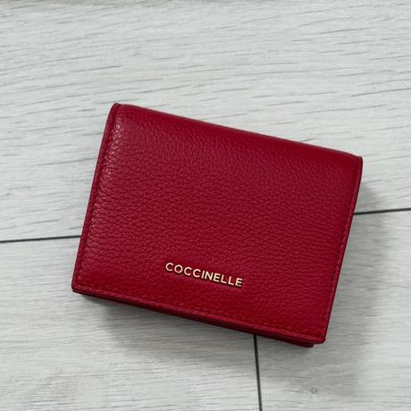 Coccinelle peňaženka červená menšia, originál, coccinelle