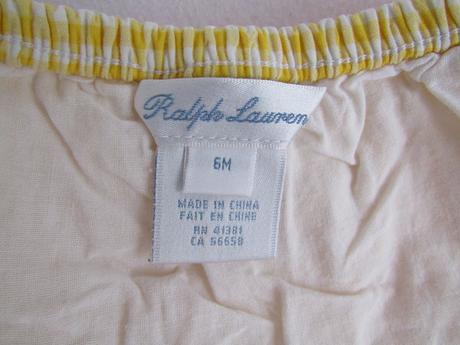 Nohavičky k šatám ralph lauren, ralph lauren,68