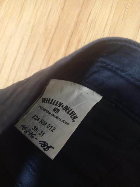 Tmavomodre nohavice, william & delvin,38