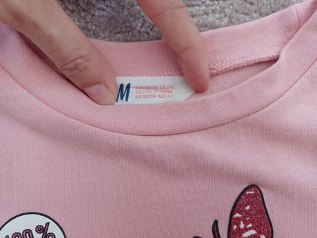 Mikina s jeggínsami, h&m,98