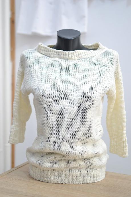 Smotanový sveter s, terranova,s