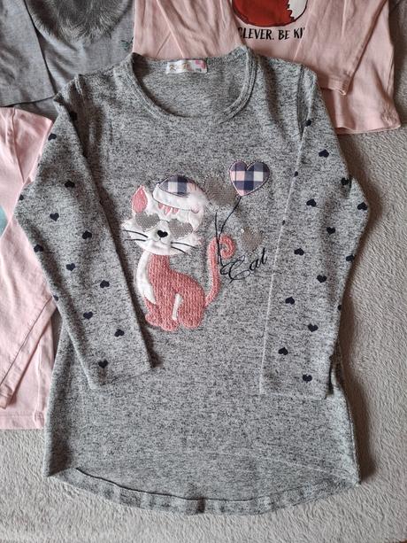 Tričká s dlhým rukávom, veľ 116, 116