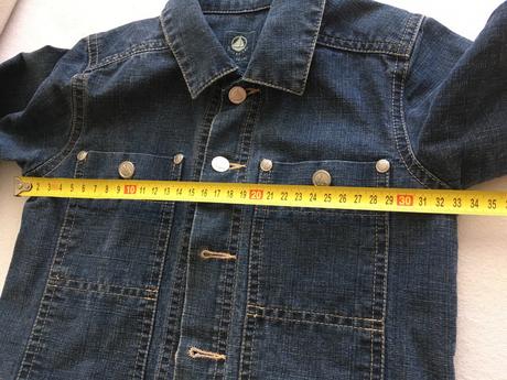 Riflová bunda petit bateau, 92