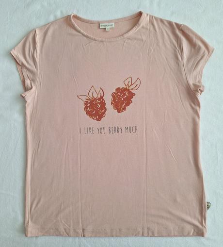 Tričko staroružové s malinami, pompdelux,158