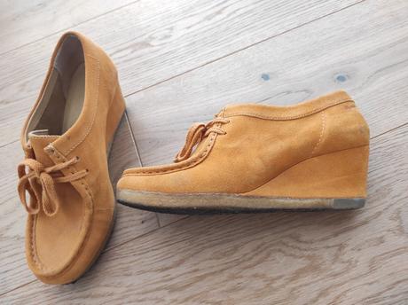 1x obuté, mäkké, kožené, clarks, clarks,38