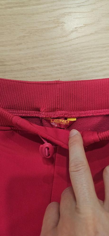 Softshellove nohavice, lewro,140