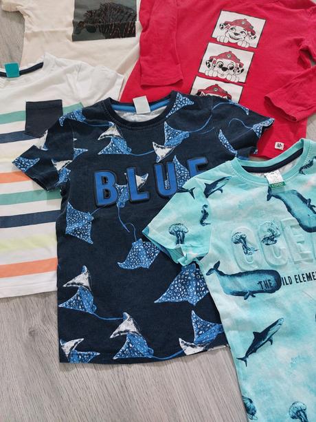 Tričká 110/116 5ks, 116