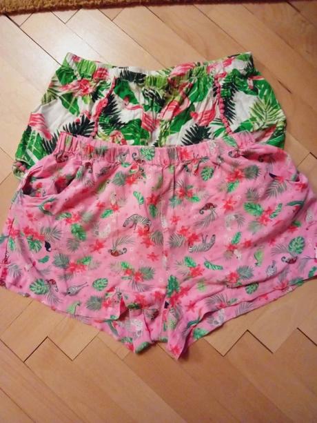 2 viskóza kraťasky, topolino,128