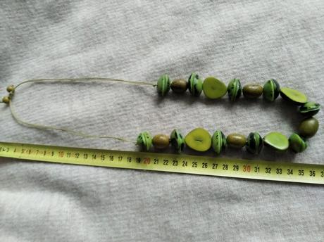 Zelený náhrdelník, c&a