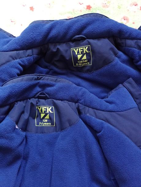 Hruba zimna bunda kik yfk s kapucňou, kik,128