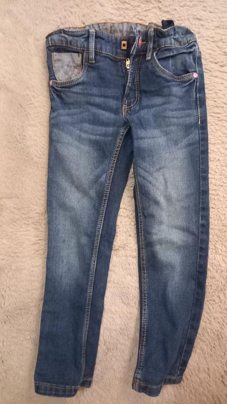 Nohavice - rifle so sťahovacim pásom, dopodopo,110