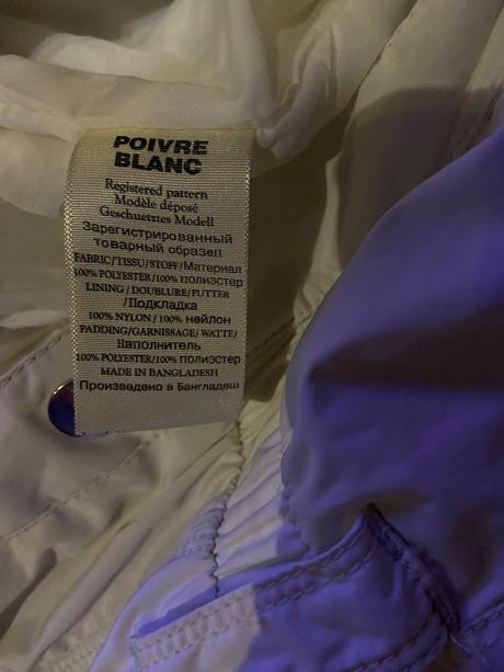 Lyziarsku kombinezu poivre blanc, 128