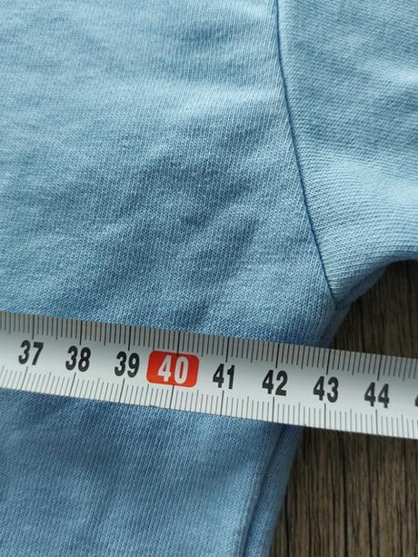 Bledomodrá dievčenská mikina h&m, h&m,134