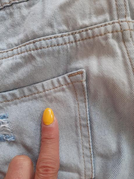 Džínsové kraťase, zara,140