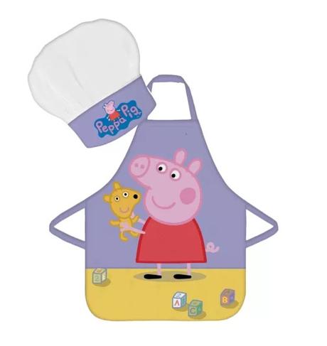 Zástera s čiapkou peppa pig teddy - skladom, 98 / 104 / 110 / 116 / 122
