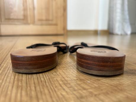 Kožené žabky veľ. 41, 41