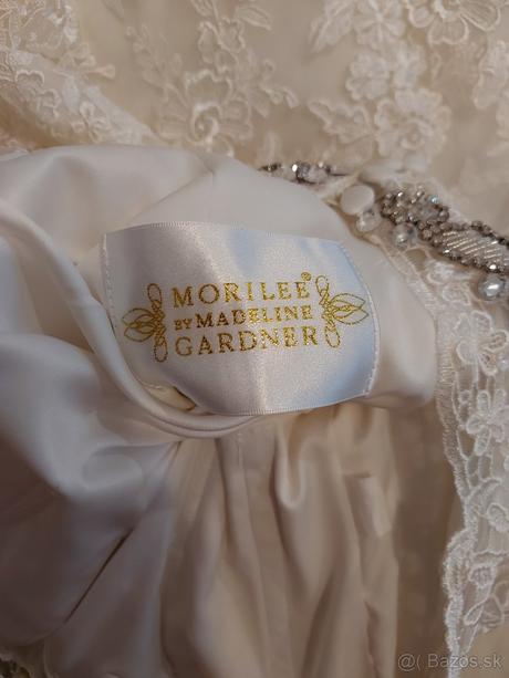 Elegantné svadobné šaty s čipkou zn.morille, s