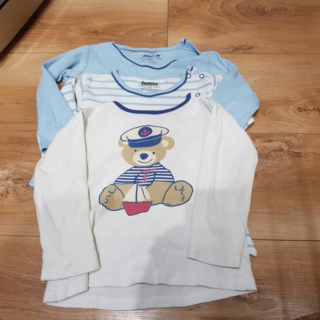 Tričká dlhý rukáv 86/92, lupilu,92