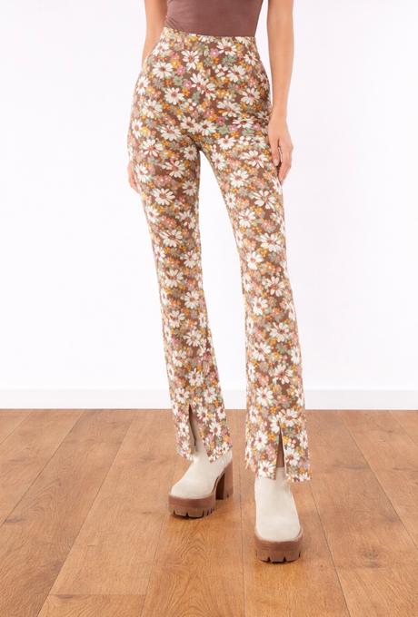 Hollister prekrasne damske nohavice/zvonove leginy, hollister,38 / 40 / l / m