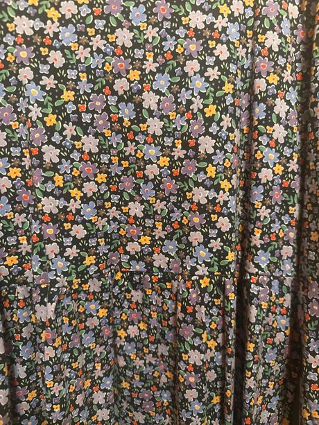 Šaty s kvietkami, h&m,140