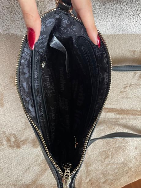 Čierna kabelka desigual, desigual