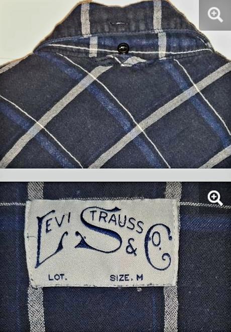 Flanelova kosela levi strauss v.m, m