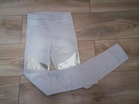 Jegginsy, top stav, h&m,128