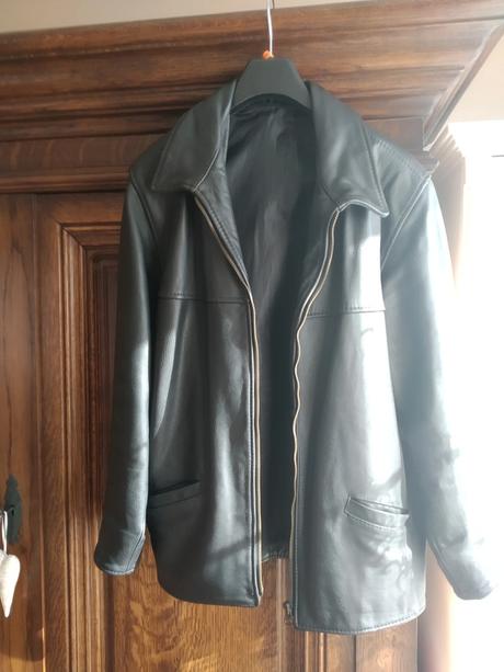 Pánska kožená bunda xl, xl