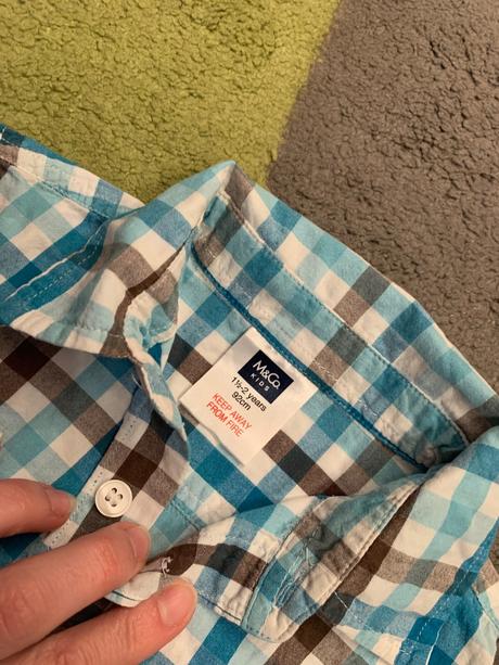 Nohavice + košeľa v. 92, 92