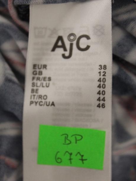 -vzorované šaty ajc veľ. 36 a 38, bonprix,m