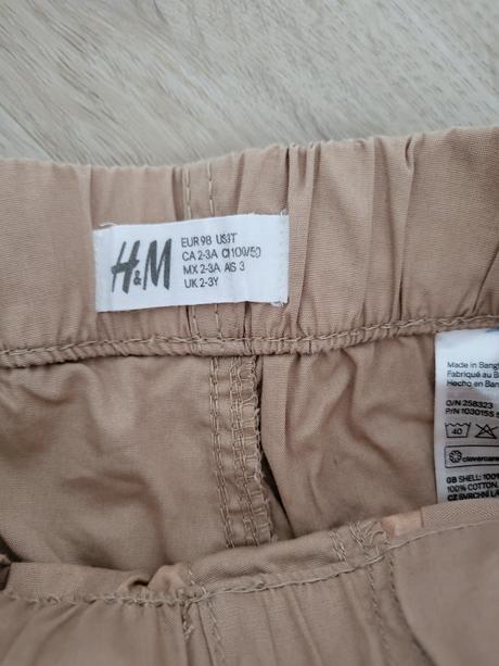 Kraťasy h&m, h&m,98