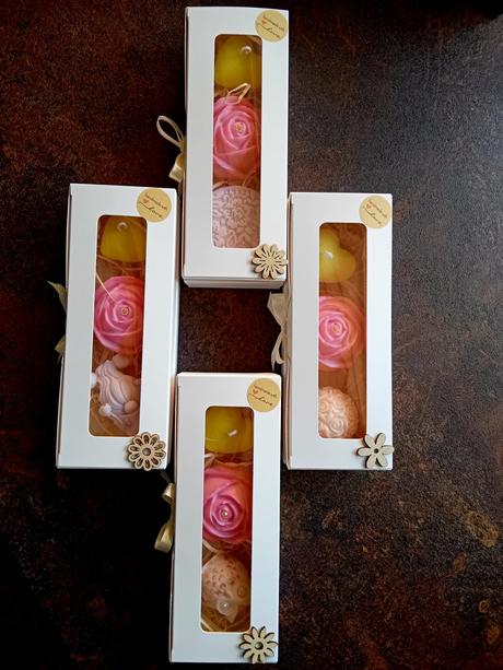 3ks voňavých mydielok, 